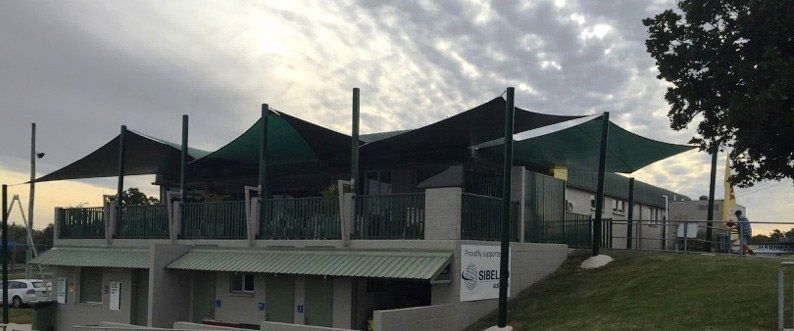 Tarp for a Building — Capalaba, Qld — M & M Tarp Repairs
