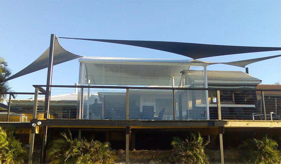 Restaurant Tarp — Capalaba, Qld — M & M Tarp Repairs