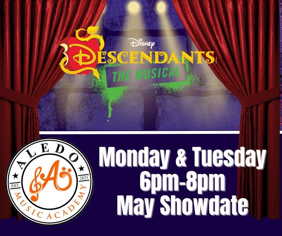 A poster for Disney Descendants: The Musical