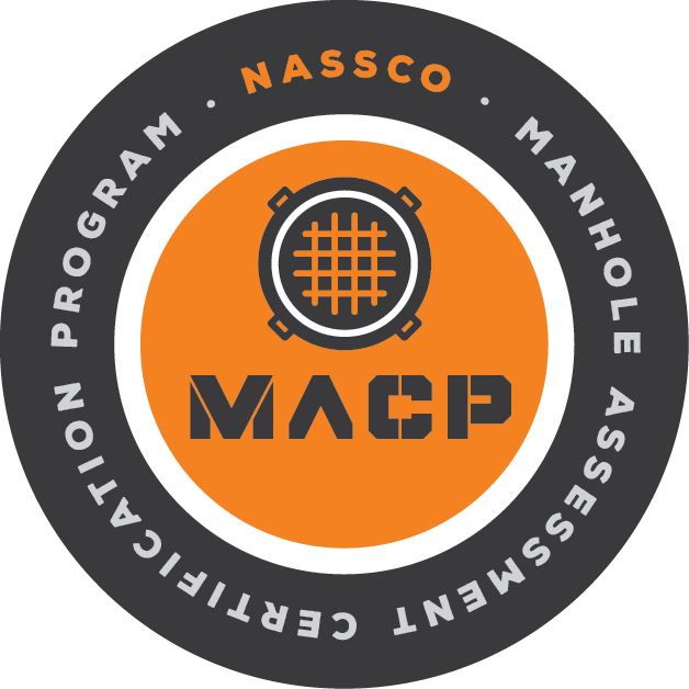 Round logo for the NASSCO Manhole Assessment Certification Program