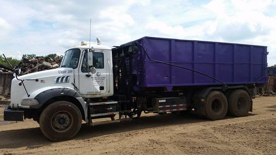 Industrial Hauling — Thirty Yard Open Top Truck in New Albany, OH
