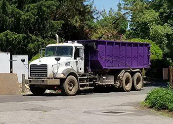 Industrial Hauling Columbus OH — Company Garbage Truck in New Albany, OH
