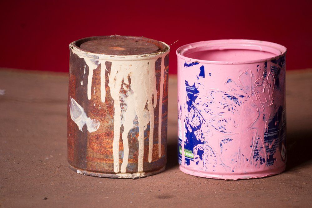 Paint Cans — High Point, NC — Metal Monkeys LLC