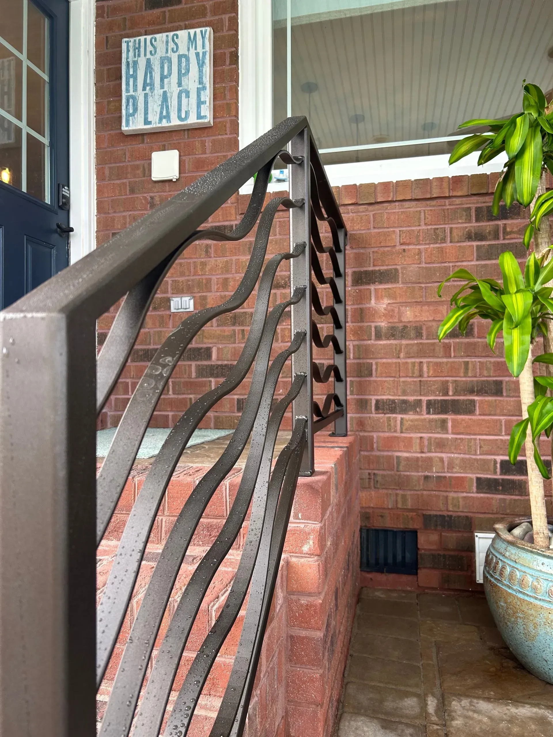 A tow truck is carrying a stage and design truck