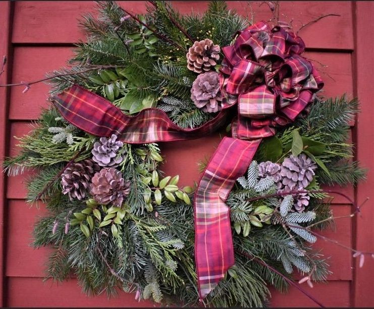 Custom Holiday Wreath