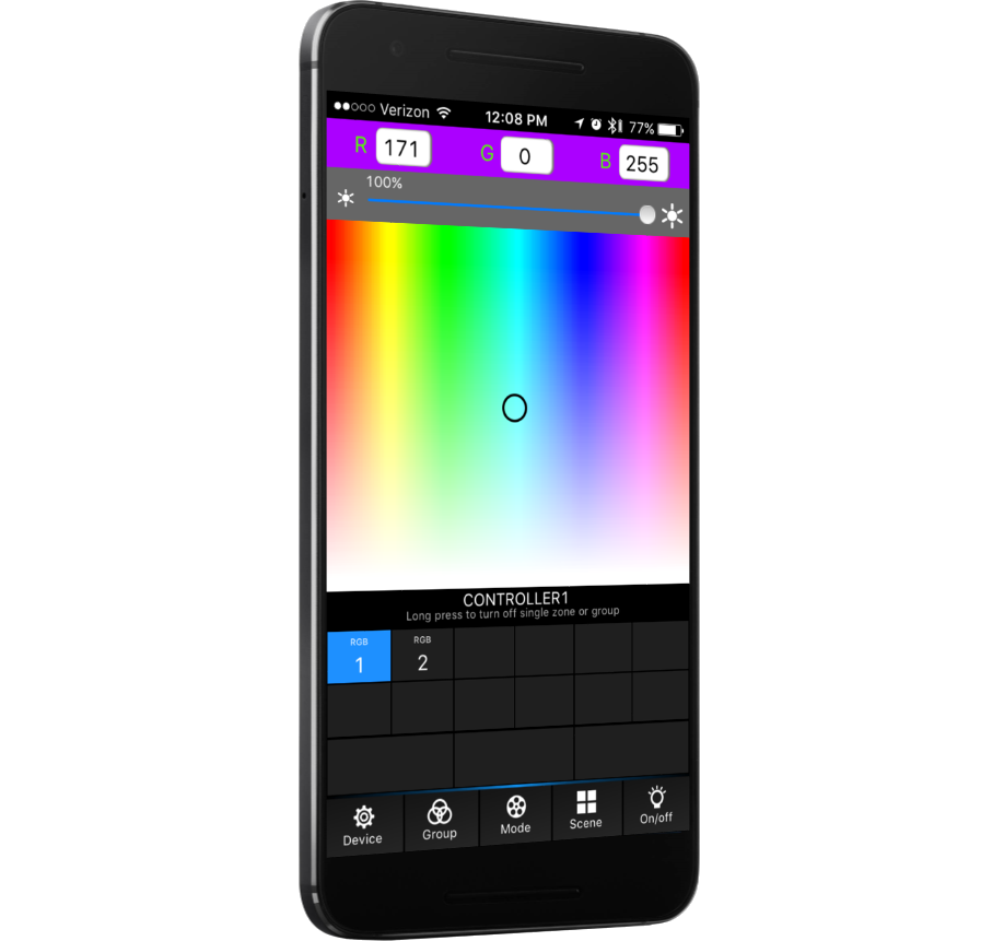 Customize your settings with millions of color, patterns, & animations.