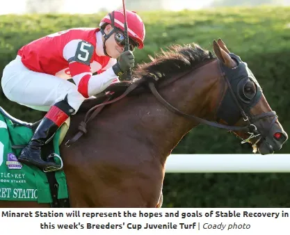 A jockey with the number 5 on his shirt rides a horse