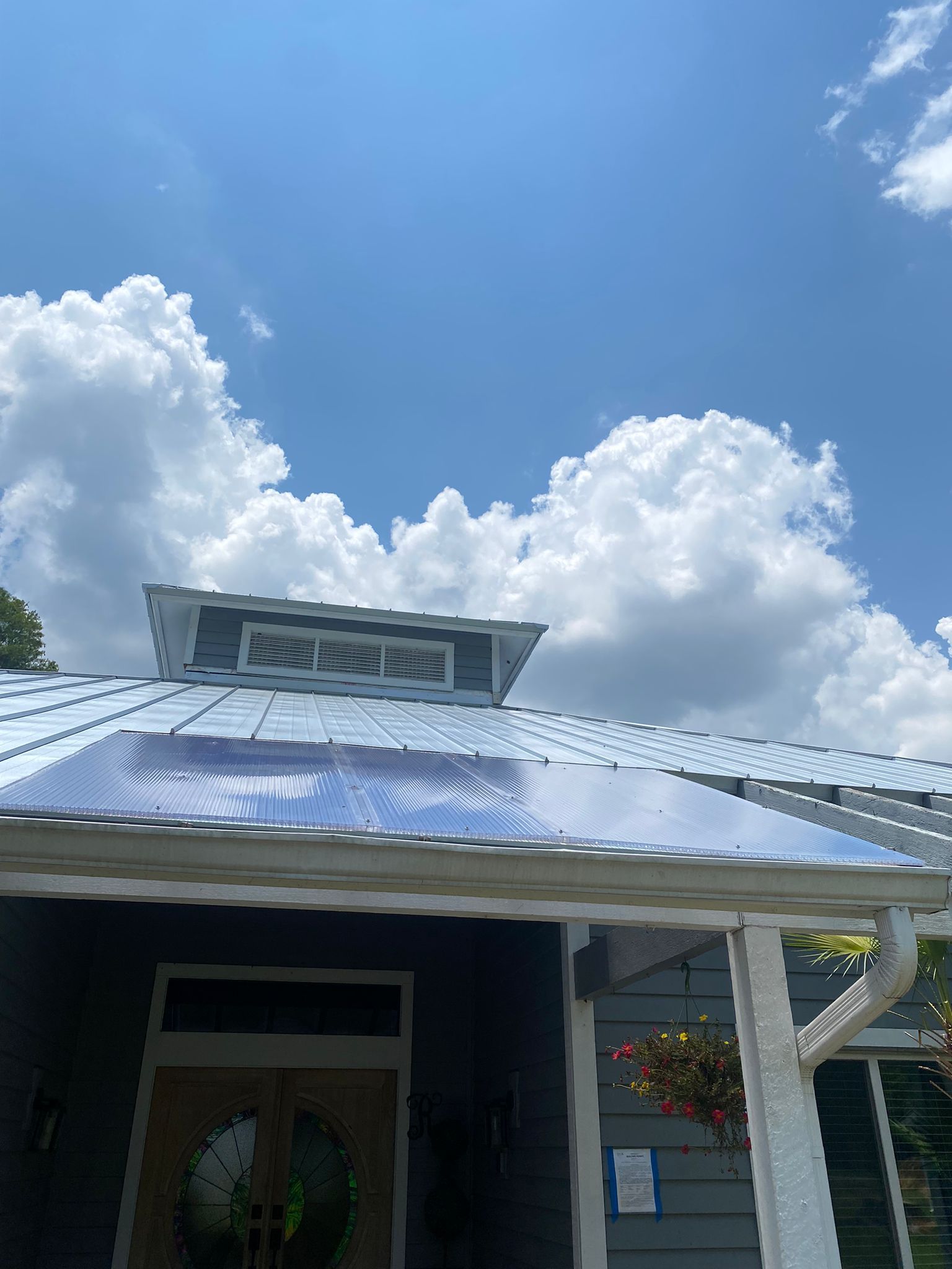 Metal Roof on Front — Tampa, FL — Yowell’s Roofing