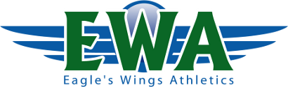 The logo for ewa eagle 's wings athletics