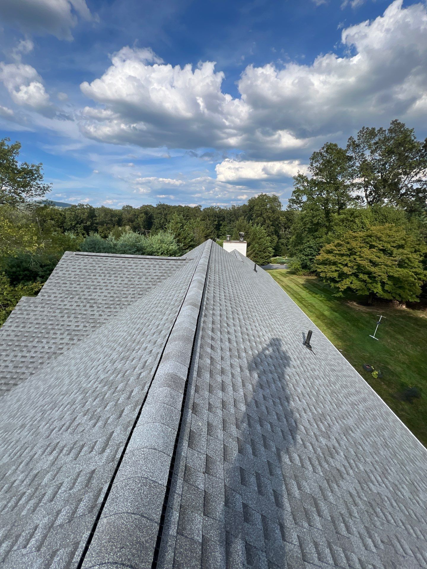 Completed roof in Wappingers Falls, NY