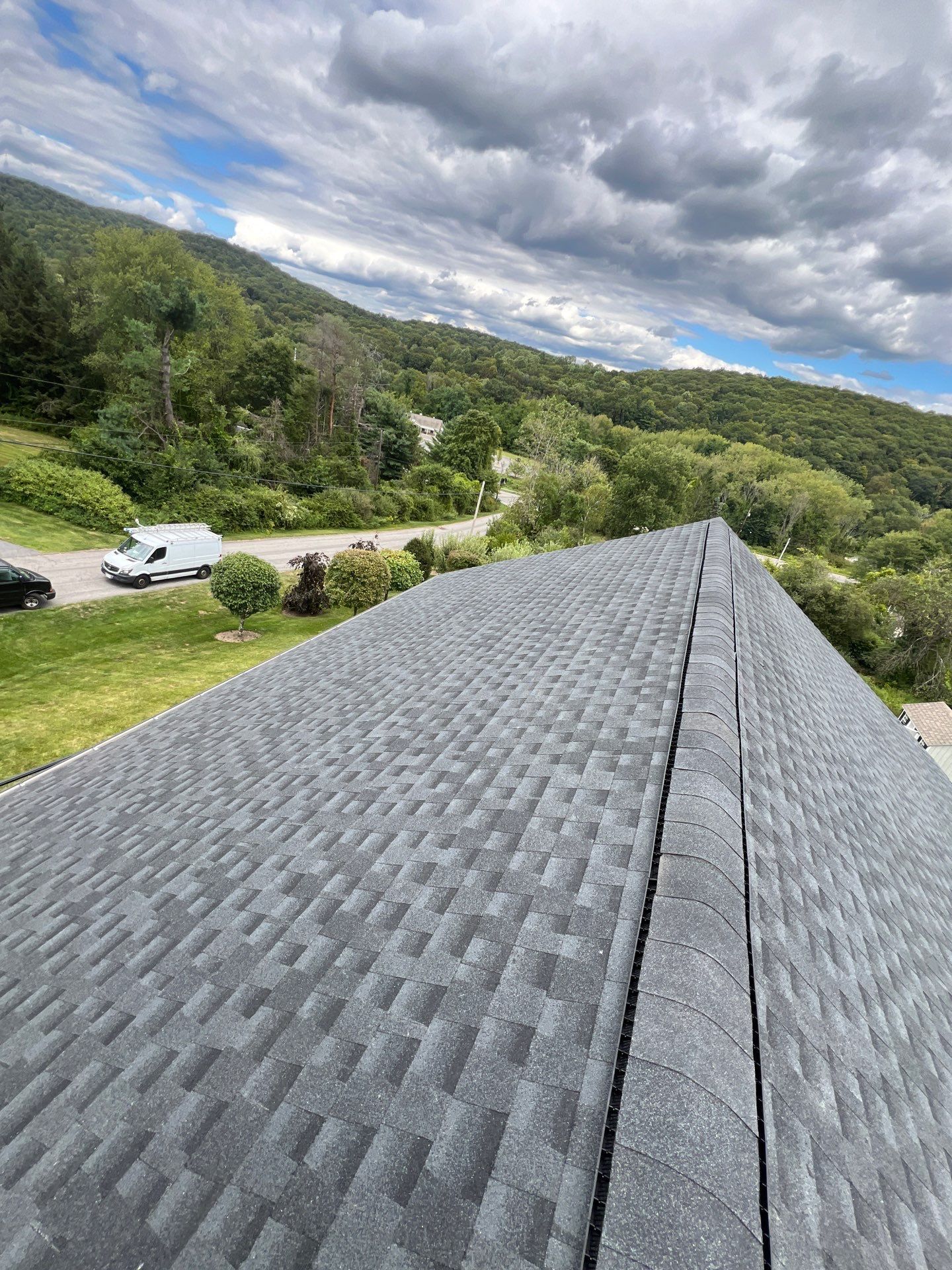 Completed roof project Wappingers Falls NY