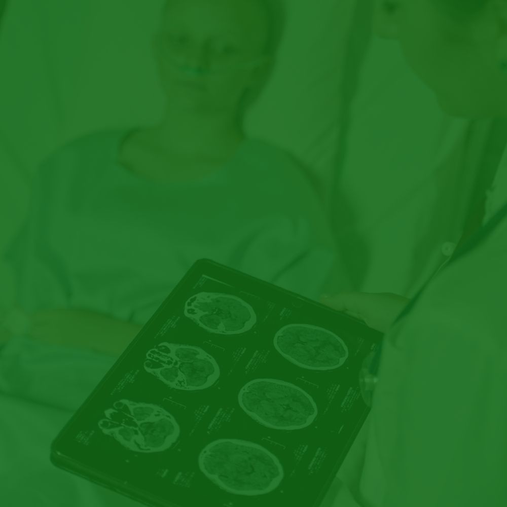 Patient with brain injury