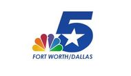 A logo for fort worth dallas with a star in the middle