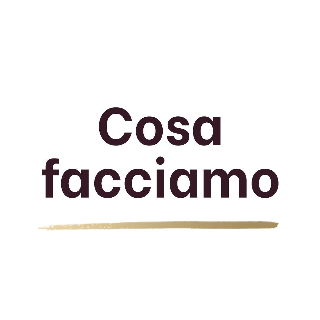 cosa facciamo
