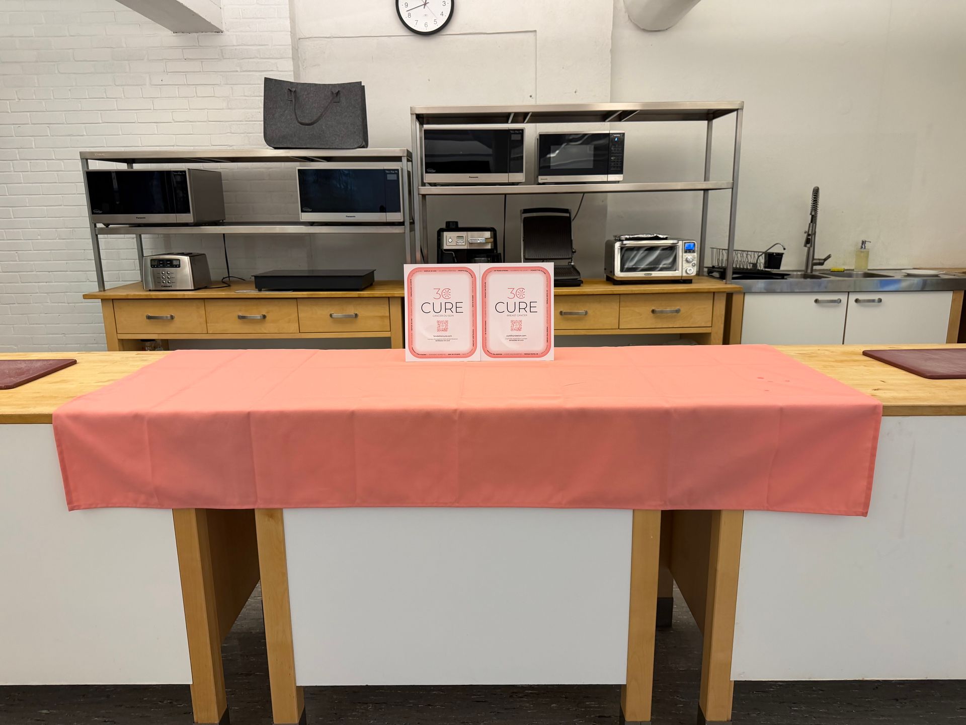SAJO CONSTRUCTION PARTICIPATES IN THE CURE FOUNDATION'S PINK TABLE MOVEMENT IN SUPPORT OF PATIENTS.