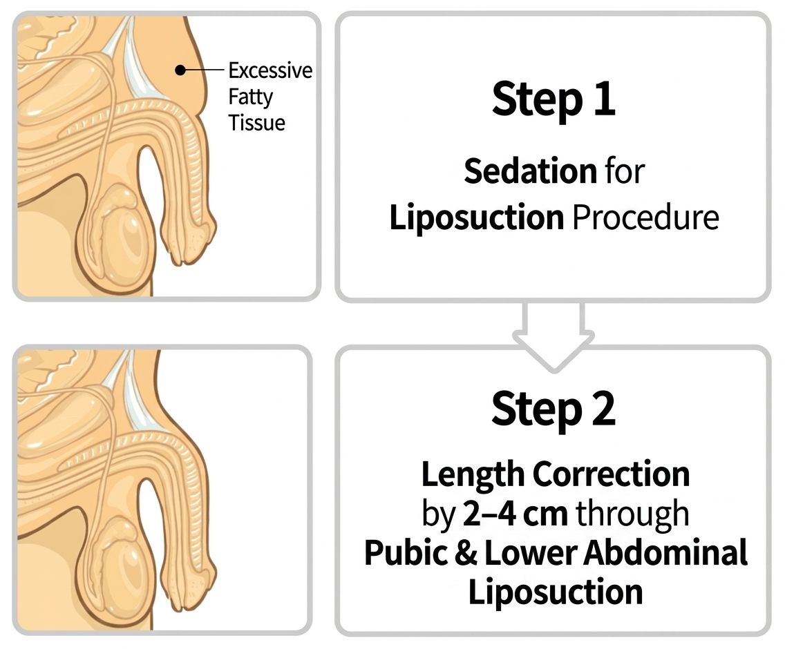 Pubic fat removal technique at Urogyn Busan Seomyeon