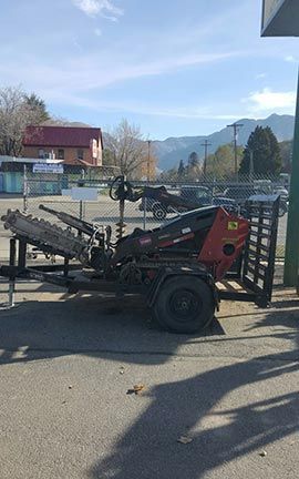 Red lawn mower — material handling equipment rental and repair in Ogden, UT