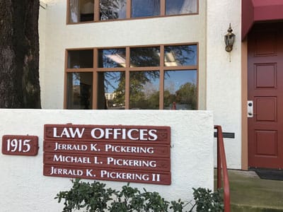 Law Office — Attorney Holding A Briefcase in Redding, CA
