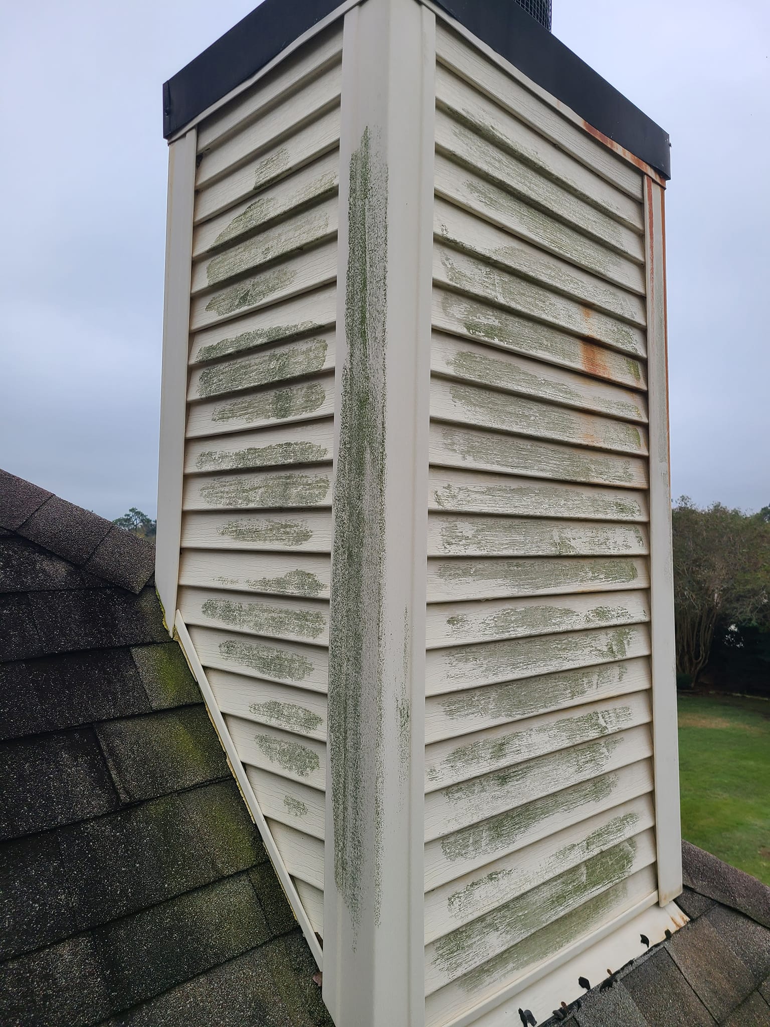 Before Cleaning a Wood Chimney