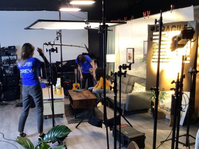 Filming Woman and Dog — Spring Valley, NY — The Slingshot Guys