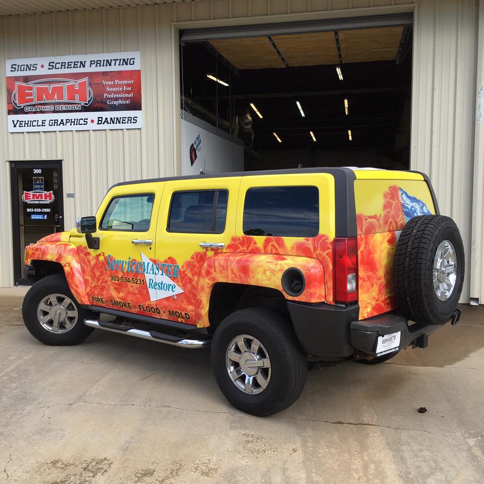 Custom Hummer Graphic