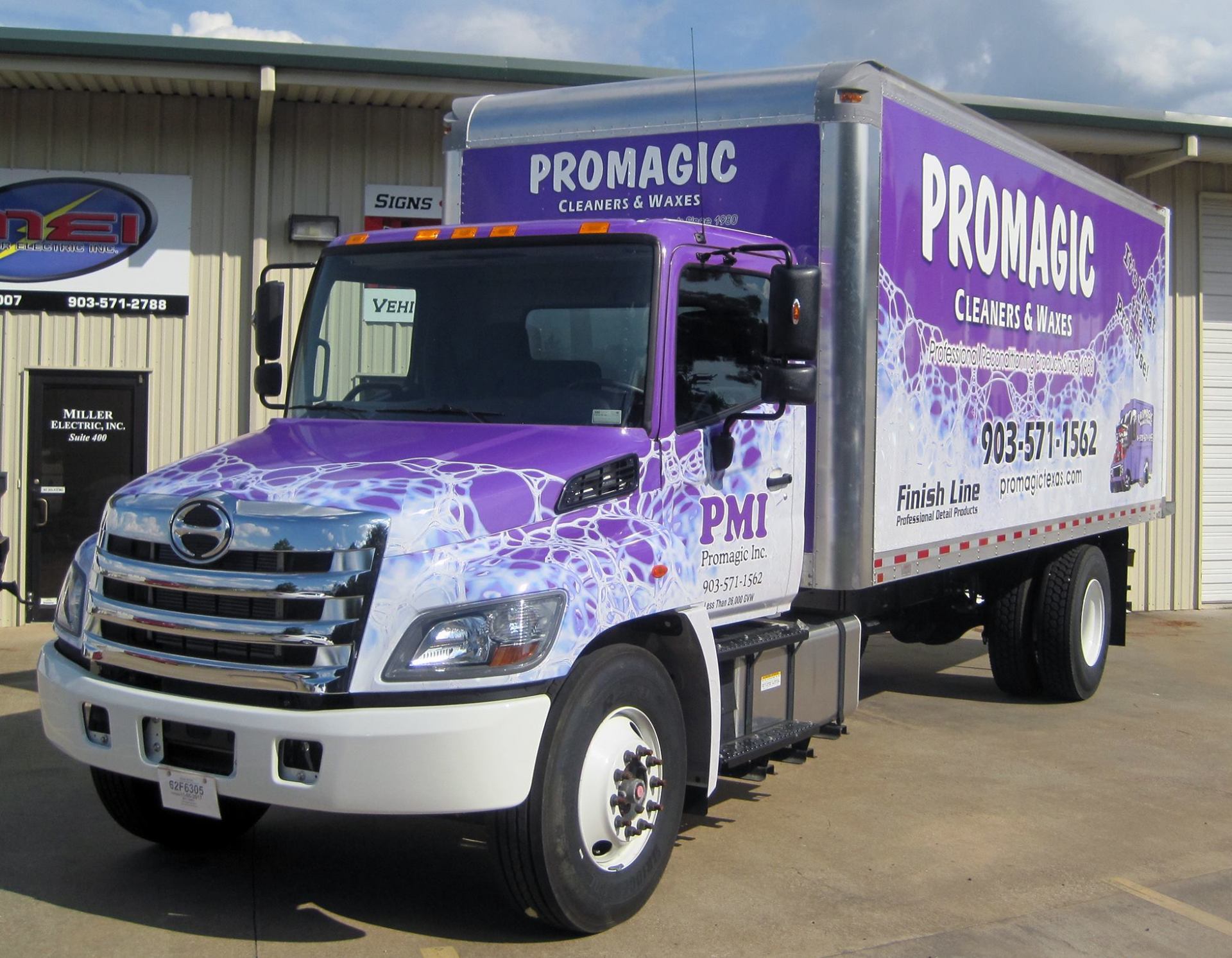 Custom Semi Vehicle Graphic
