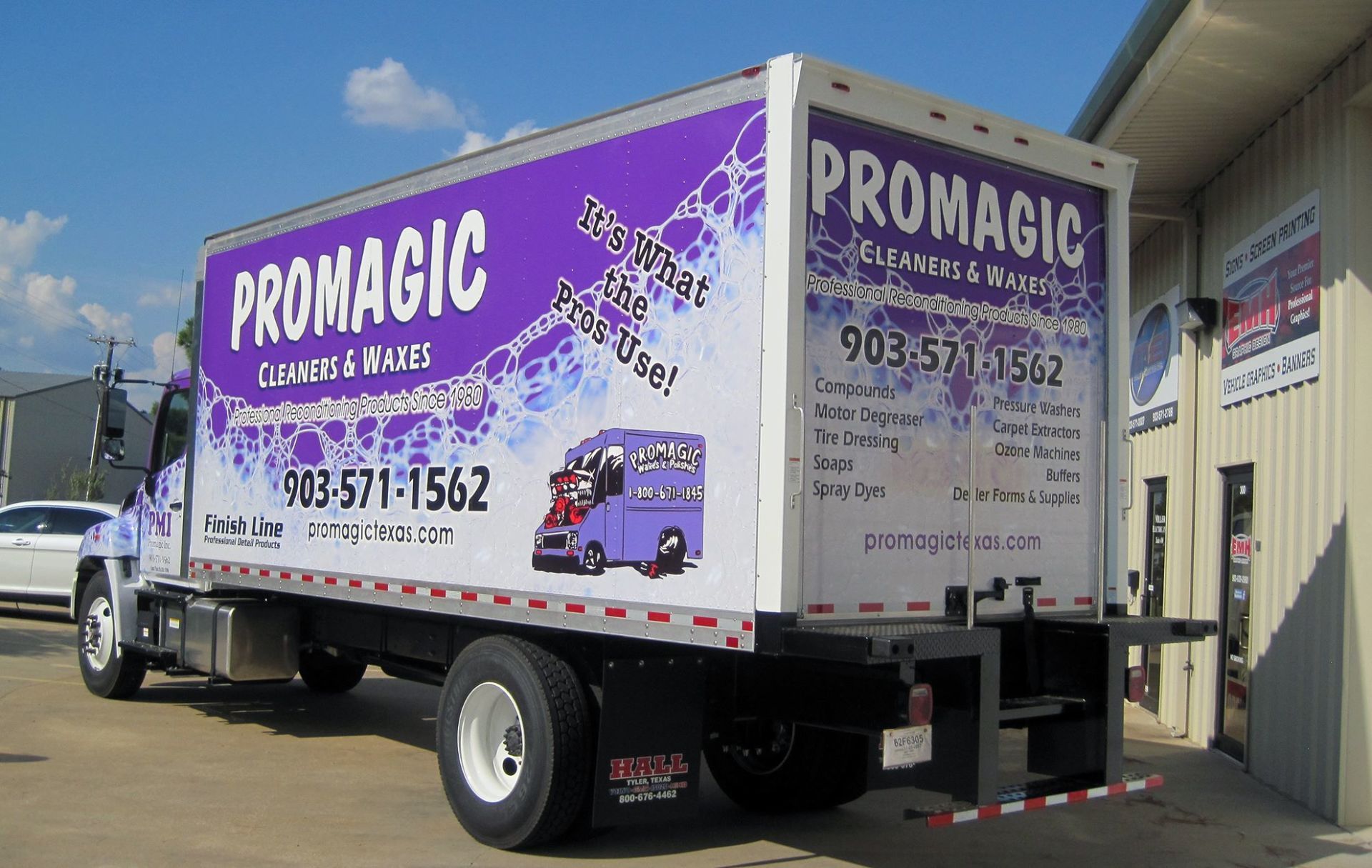 Custom Semi Vehicle Graphic