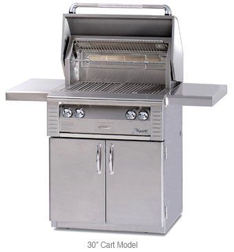 A picture of a 30 cart model grill