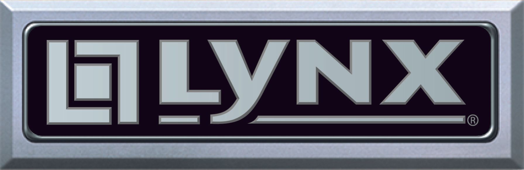 A lynx logo is shown on a white background