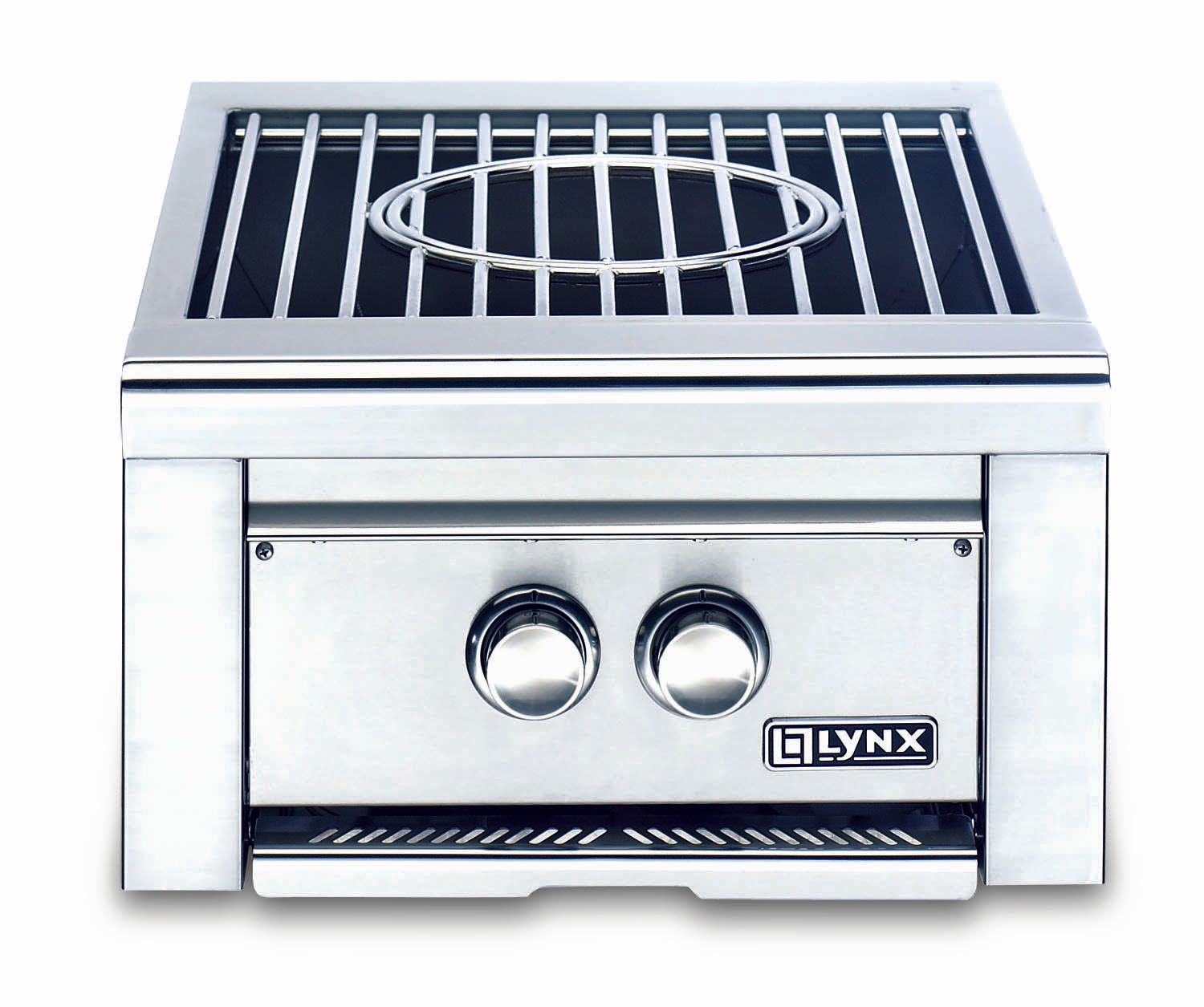 A lynx grill is shown on a white background