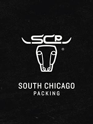 White logo of a bull's head with 