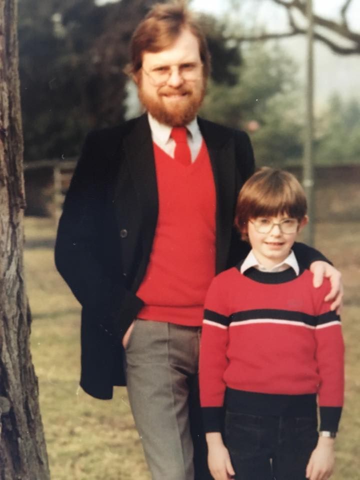 Nicolas Martin en famille