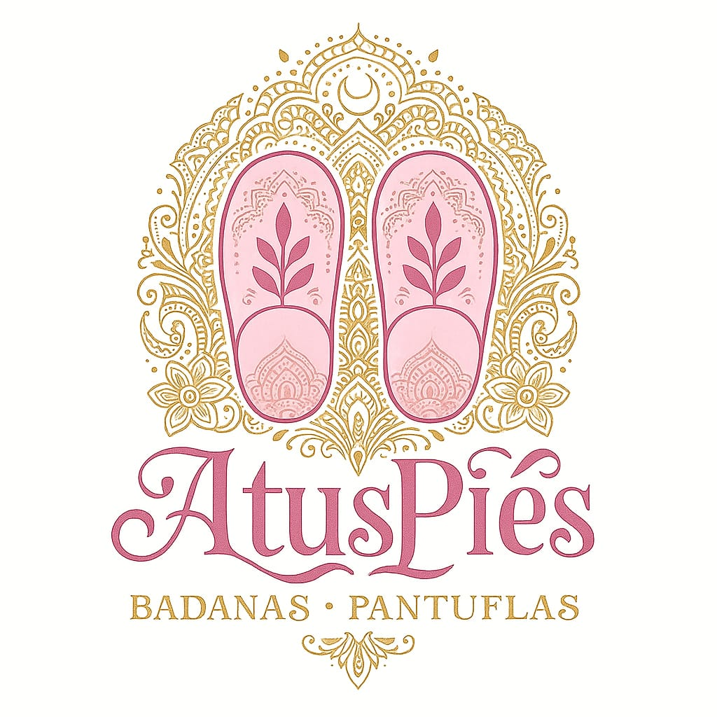 A Tus Pies Bandana Pantuflas logo