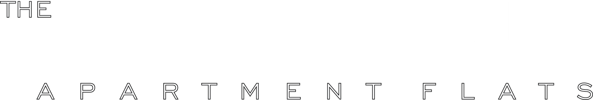 The Jamestown Apartment Flats logo in white color.