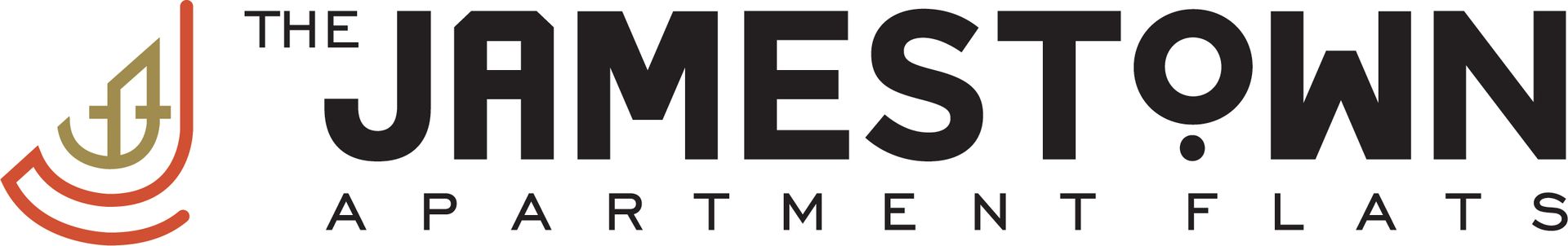 The Jamestown Apartment Flats logo.