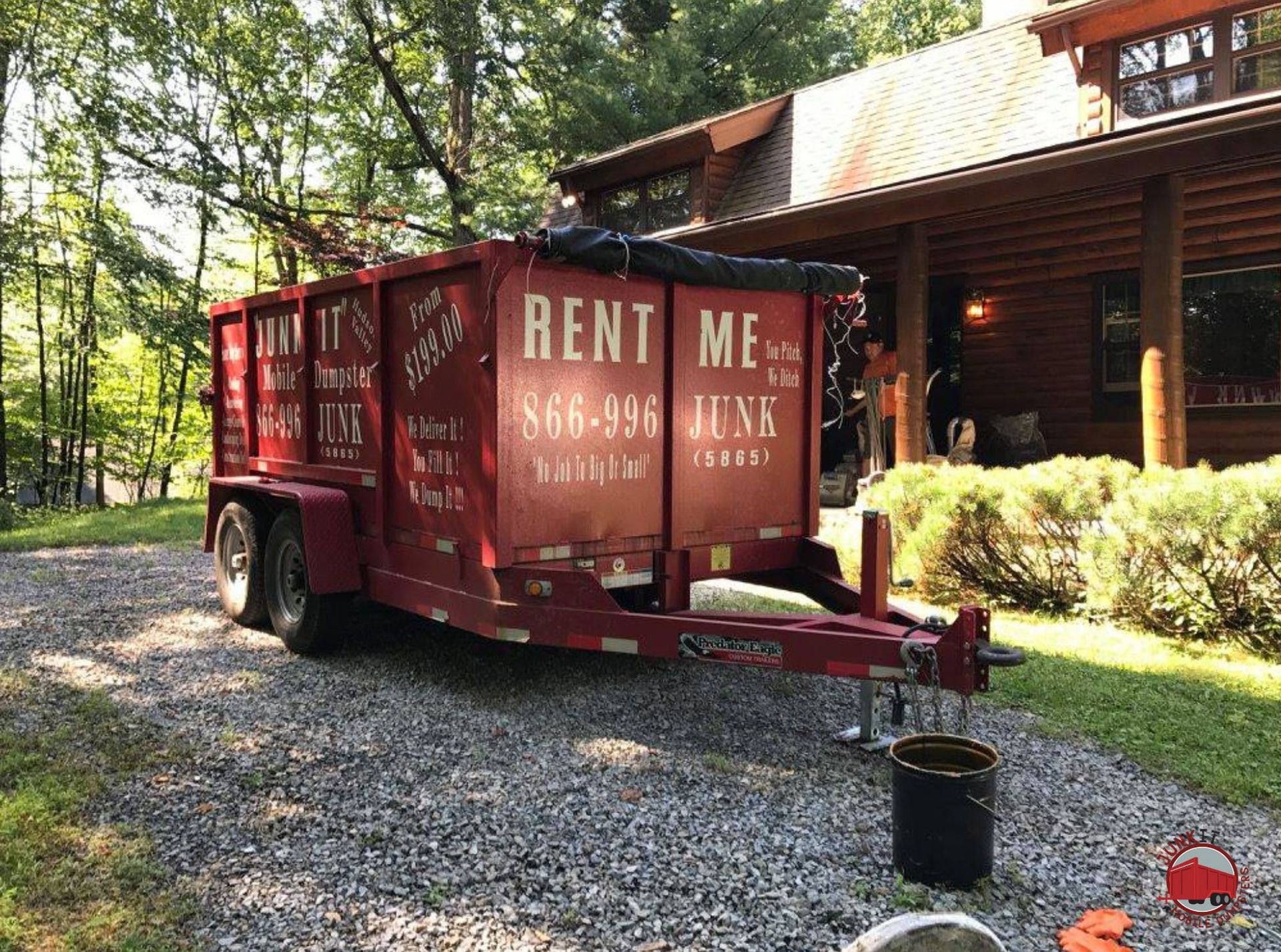 Portable Dumpster Services and Emergency Mobile Dumpster Delivery