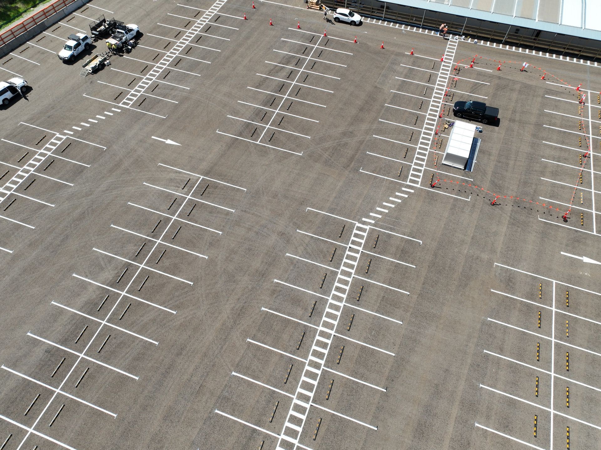 A Running Track with Number | Beresfield, NSW | Whiteline Road Services