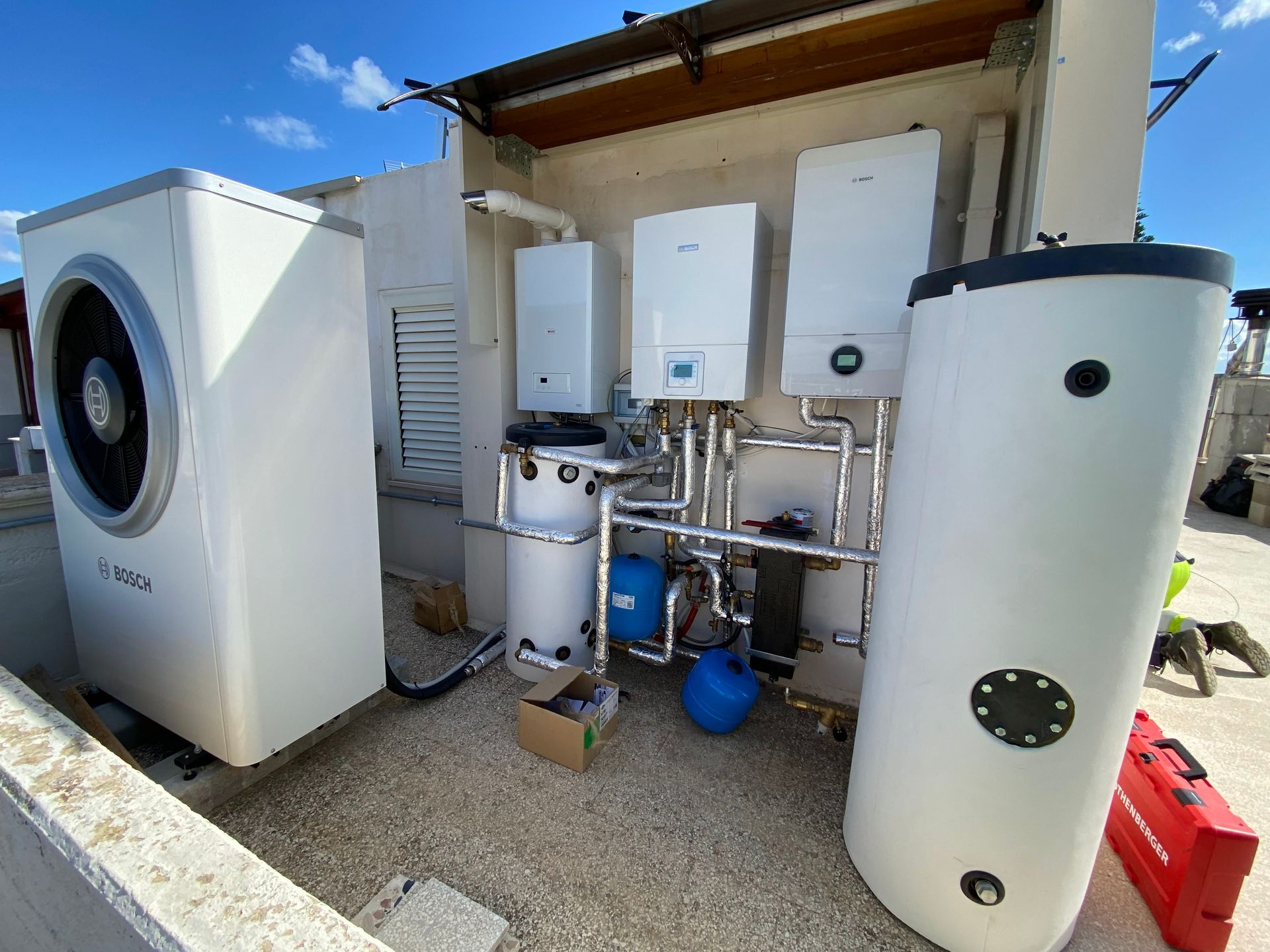 impianto riscaldamento ibrido