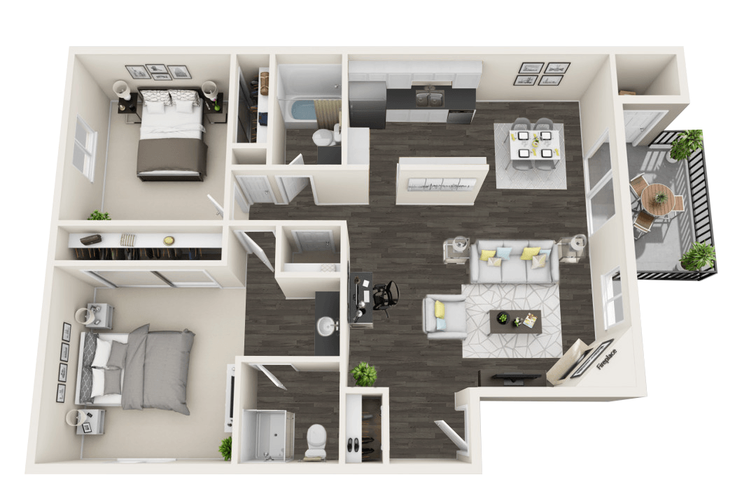 2 Bedroom
