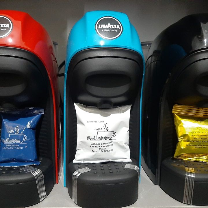 Macchine da caffè colorate