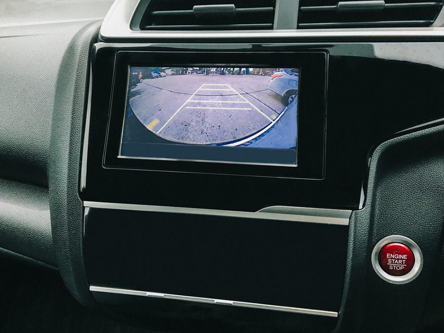 A Rear View Camera Is Displayed On The Dashboard Of A Car — Hansens Auto Electrical In Bundaberg Central, QLD