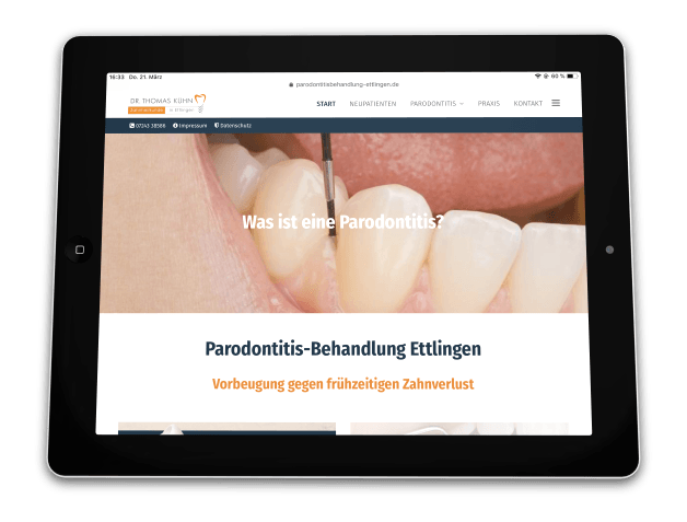 Parodontitisbehandlung Ettlingen