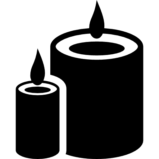 icona candele funebri