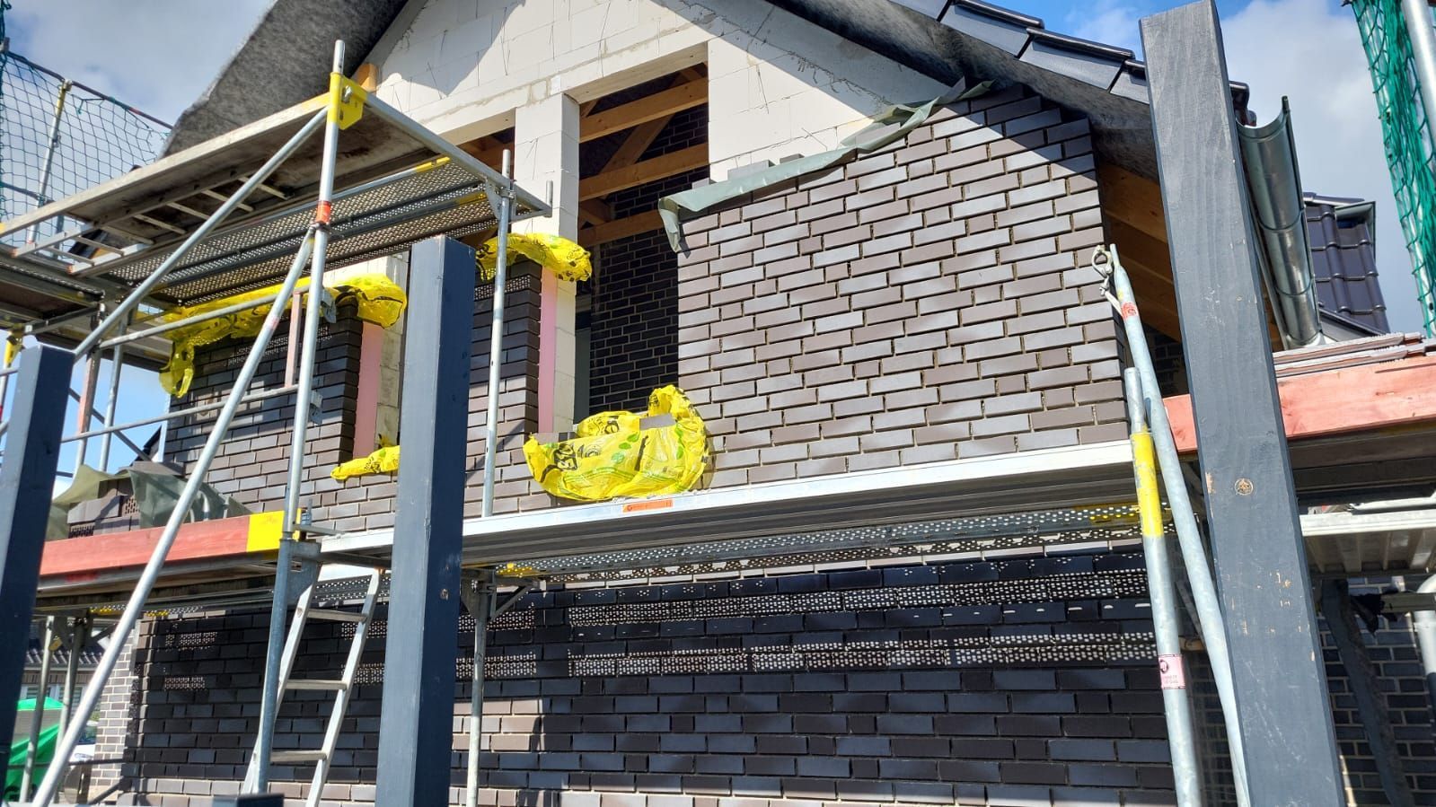 Neues Wohnhaus im Bau von RK Bau-Planung