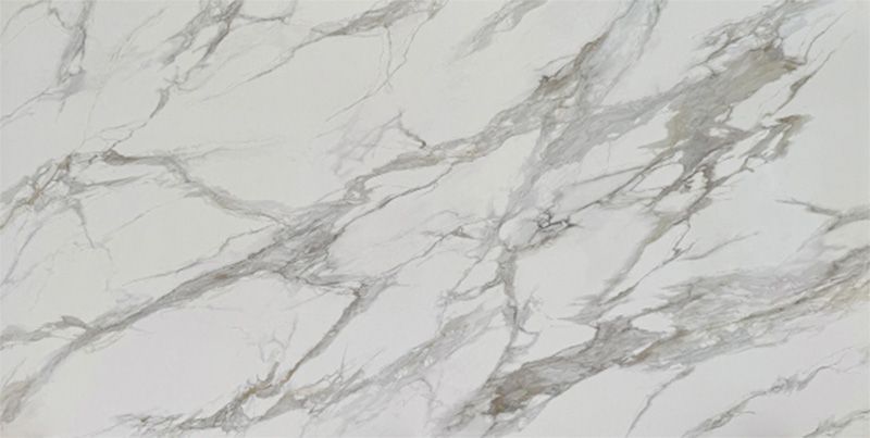 A close up of a white marble texture.