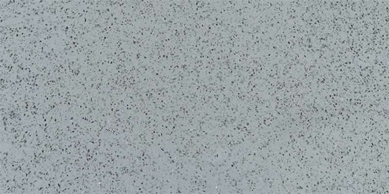 A close up of a gray granite counter top