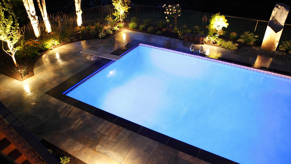 outdoor LED lighting pool