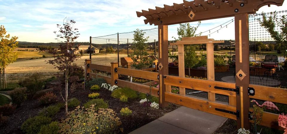 Quaint outdoor Garden space