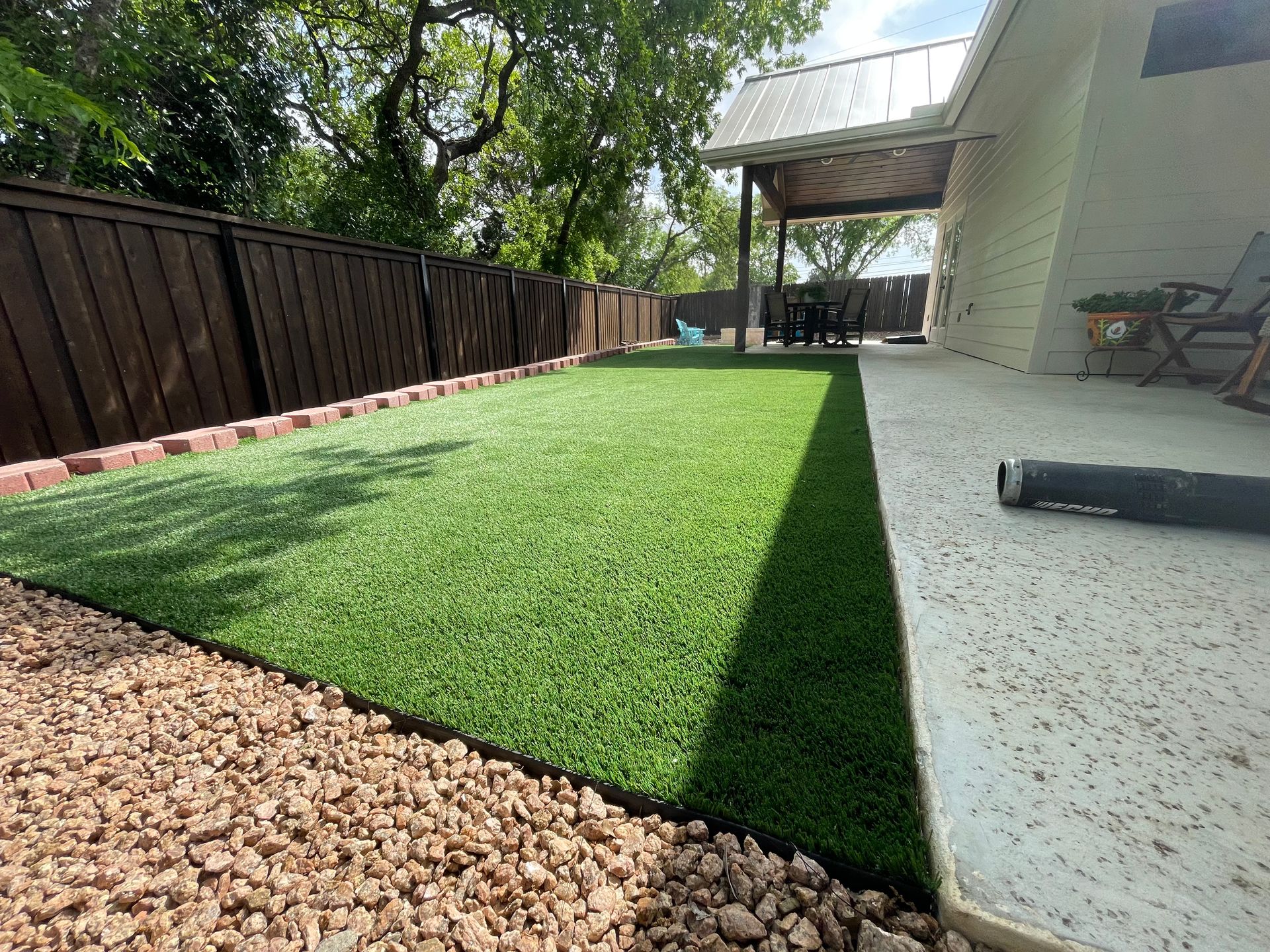 Turf & Zeroscape installation