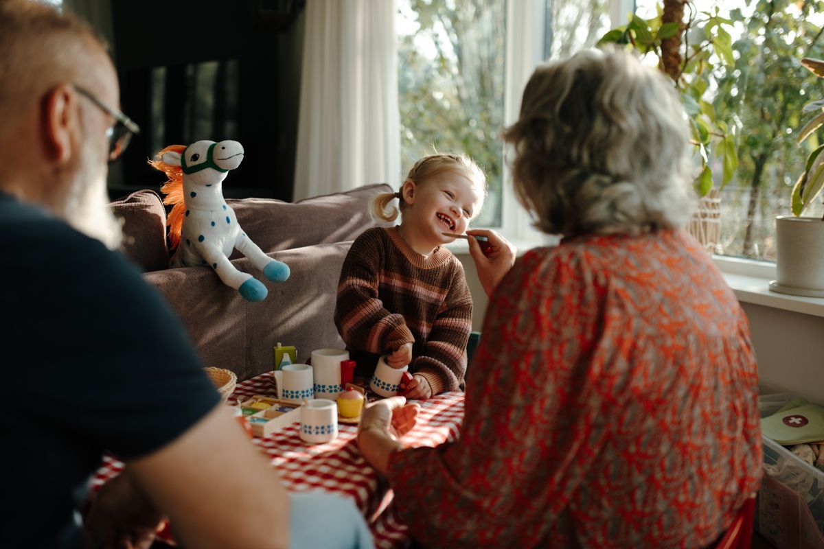 Cadeau voor opa en oma